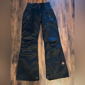 Ladies Black Snow Pants